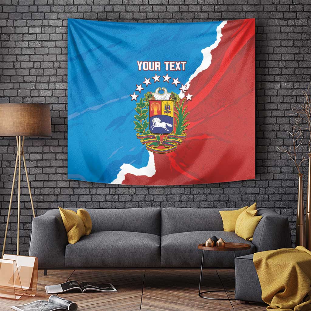 Custom Baseball Venezuela Tapestry Go Champions Grunge Style