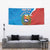 Custom Baseball Venezuela Tapestry Go Champions Grunge Style