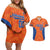 Custom Baseball Netherlands Couples Matching Off Shoulder Short Dress and Hawaiian Shirt Go Champions Sporty Style - Wonder Print Shop