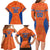 Custom Baseball Netherlands Family Matching Long Sleeve Bodycon Dress and Hawaiian Shirt Go Champions Sporty Style - Wonder Print Shop