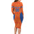 Custom Baseball Netherlands Family Matching Long Sleeve Bodycon Dress and Hawaiian Shirt Go Champions Sporty Style - Wonder Print Shop