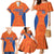 Custom Baseball Netherlands Family Matching Mermaid Dress and Hawaiian Shirt Go Champions Sporty Style - Wonder Print Shop