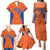 Custom Baseball Netherlands Family Matching Puletasi and Hawaiian Shirt Go Champions Sporty Style - Wonder Print Shop