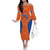 Custom Baseball Netherlands Off The Shoulder Long Sleeve Dress Go Champions Sporty Style - Wonder Print Shop