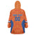 Custom Baseball Netherlands Wearable Blanket Hoodie Go Champions Sporty Style