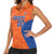 Custom Baseball Netherlands Women Sleeveless Polo Shirt Go Champions Sporty Style