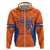 Custom Baseball Netherlands Zip Hoodie Go Champions Sporty Style