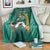 Custom Baseball Australia Blanket Go Champions - Aussie Kangaroo Mascot