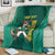 Custom Baseball Australia Blanket Go Champions - Aussie Kangaroo Mascot