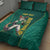 Custom Baseball Australia Quilt Bed Set Go Champions - Aussie Kangaroo Mascot - Wonder Print Shop