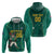 Custom Baseball Australia Zip Hoodie Go Champions - Aussie Kangaroo Mascot - Wonder Print Shop