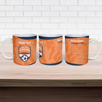 Custom Netherlands Football Ceramic Mug 2026 Come On Oranje - Wonder Print Shop