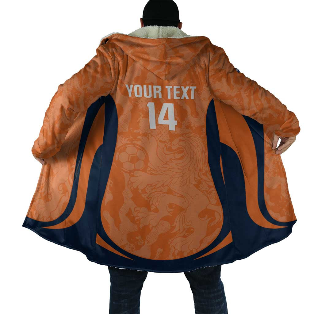 Custom Netherlands Football Cloak 2026 Come On Oranje - Wonder Print Shop