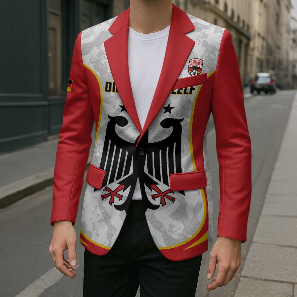 Custom Germany Football Blazer 2026 Come On Die Nationalelf - Wonder Print Shop