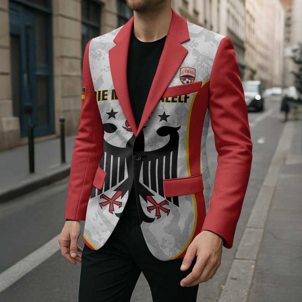 Custom Germany Football Blazer 2026 Come On Die Nationalelf - Wonder Print Shop