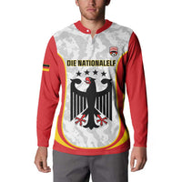 Custom Germany Football Button Sweatshirt 2026 Come On Die Nationalelf - Wonder Print Shop