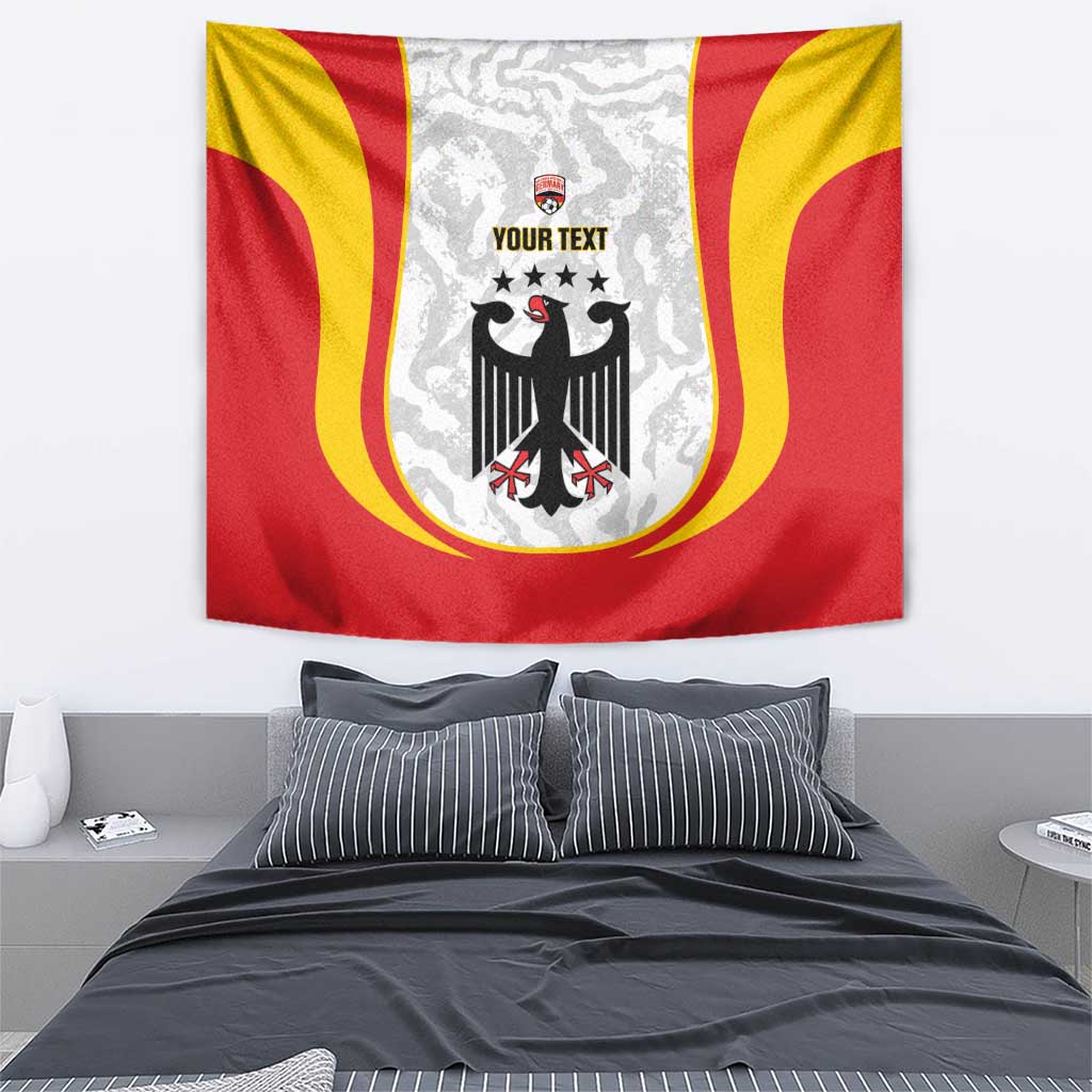 Custom Germany Football Tapestry 2026 Come On Die Nationalelf - Wonder Print Shop