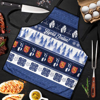 Finland Christmas Apron Suomen Tasavalta Hyvaa Joulua - Wonder Print Shop