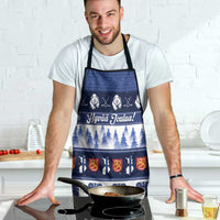Finland Christmas Apron Suomen Tasavalta Hyvaa Joulua - Wonder Print Shop
