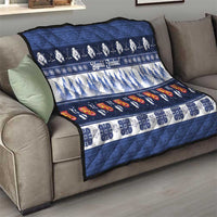 Finland Christmas Quilt Suomen Tasavalta Hyvaa Joulua - Wonder Print Shop
