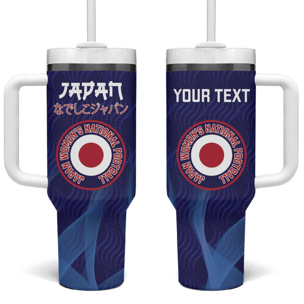 Custom Japan Football Tumbler With Handle Go Champions Nadeshiko Japanese