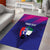 Custom UAE Cricket Area Rug Go Champions United Arab Emirates Falcon - Wonder Print Shop