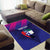 Custom UAE Cricket Area Rug Go Champions United Arab Emirates Falcon - Wonder Print Shop