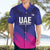 Custom UAE Cricket Hawaiian Shirt Go Champions United Arab Emirates Falcon - Wonder Print Shop