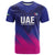 Custom UAE Cricket T Shirt Go Champions United Arab Emirates Falcon