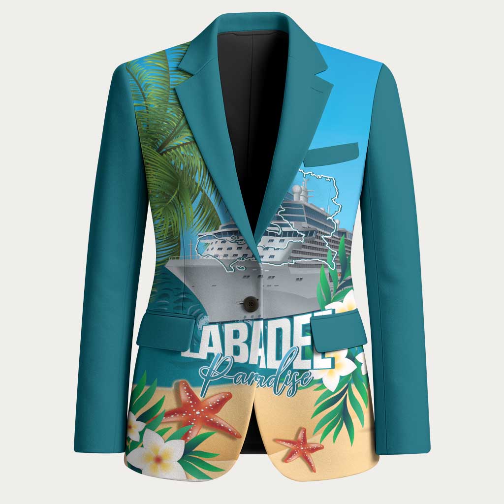 Afro Haiti Labadee Peninsula Blazer Caribbean Cruise Tropical Vibes - Wonder Print Shop