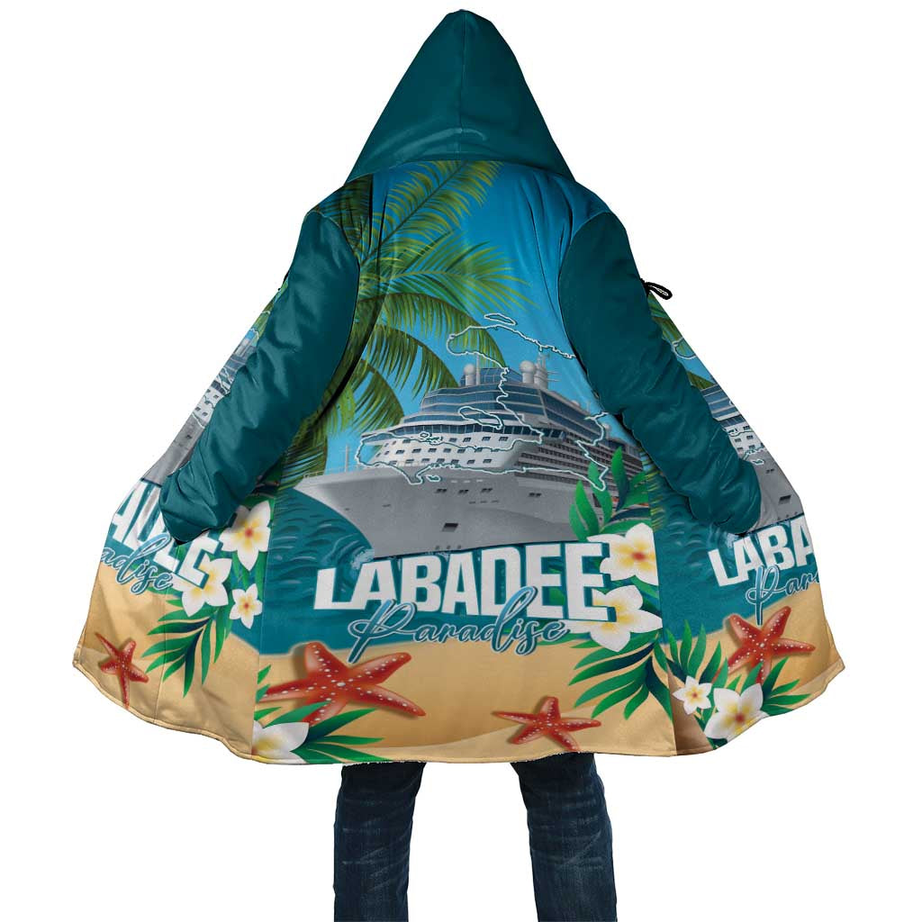 Afro Haiti Labadee Peninsula Cloak Caribbean Cruise Tropical Vibes - Wonder Print Shop