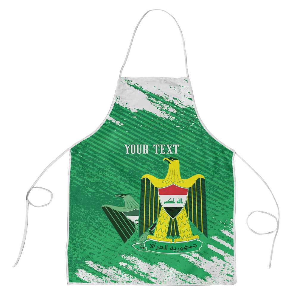 Iraq Football Custom Apron Come On Lions of Mesopotamia