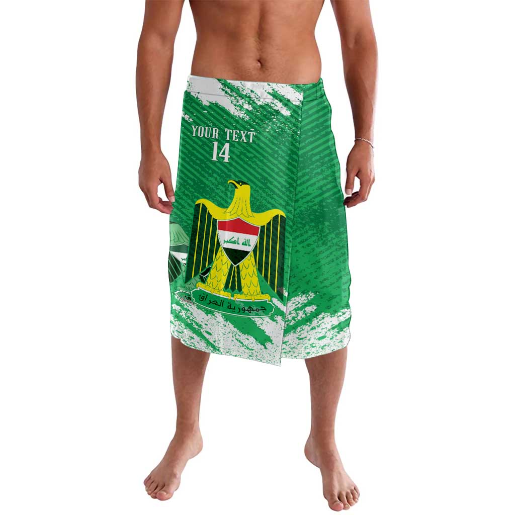 Iraq Football Custom Lavalava Come On Lions of Mesopotamia