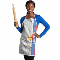 DR Congo Football Custom Apron Come On Leopards White Color