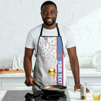 DR Congo Football Custom Apron Come On Leopards White Color