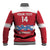 Custom Denmark Hockey Baseball Jacket Go Danish Lions - Wonder Print Shop