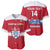 Custom Denmark Hockey Baseball Jersey Go Danish Lions - Wonder Print Shop