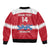 Custom Denmark Hockey Bomber Jacket Go Danish Lions - Wonder Print Shop