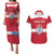 Custom Denmark Hockey Couples Matching Puletasi and Hawaiian Shirt Go Danish Lions - Wonder Print Shop