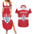 Custom Denmark Hockey Couples Matching Summer Maxi Dress and Hawaiian Shirt Go Danish Lions - Wonder Print Shop