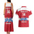 Custom Denmark Hockey Couples Matching Tank Maxi Dress and Hawaiian Shirt Go Danish Lions - Wonder Print Shop