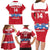 Custom Denmark Hockey Family Matching Long Sleeve Bodycon Dress and Hawaiian Shirt Go Danish Lions - Wonder Print Shop