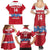 Custom Denmark Hockey Family Matching Summer Maxi Dress and Hawaiian Shirt Go Danish Lions - Wonder Print Shop