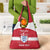 Custom Denmark Hockey Grocery Bag Go Danish Lions