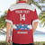 Custom Denmark Hockey Hawaiian Shirt Go Danish Lions - Wonder Print Shop