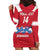 Custom Denmark Hockey Hoodie Dress Go Danish Lions - Wonder Print Shop