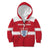 Custom Denmark Hockey Kid Hoodie Go Danish Lions - Wonder Print Shop