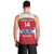 Custom Denmark Hockey Men Tank Top Go Danish Lions - Wonder Print Shop