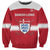 Custom Denmark Hockey Sweatshirt Go Danish Lions