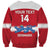 Custom Denmark Hockey Sweatshirt Go Danish Lions